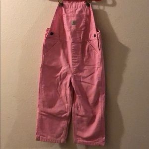 Girls carhartt overalls